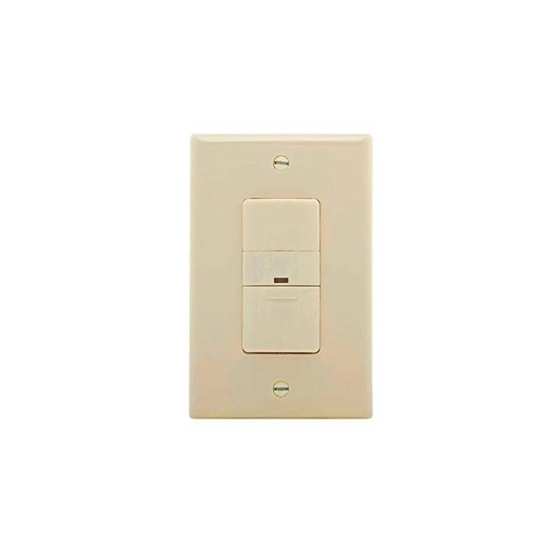EATON Wiring OS306U-LA-K Devices 3-Way Occupancy Sensor Decorator Light Switch,