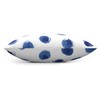 VARUN Dots Throw Pillow Covers Blue Irregular Polka Dots Beautiful
