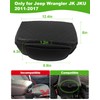 TBHOO for Jeep Wrangler JK JKU 2011-2017 Center Console Cover