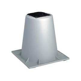 SOL SCAPE BEAUTY for DIVERSITECH HPR-3 Heat Pump Riser, 3 in.,Gray 6XJG8