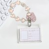 1 Pack Clear Acrylic Card Holder ID Card Holder with