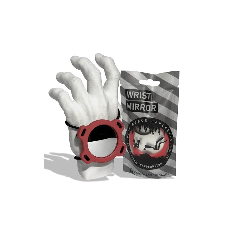 Dark Space Explorers SCUBA Diving Wrist Mirror (Red)