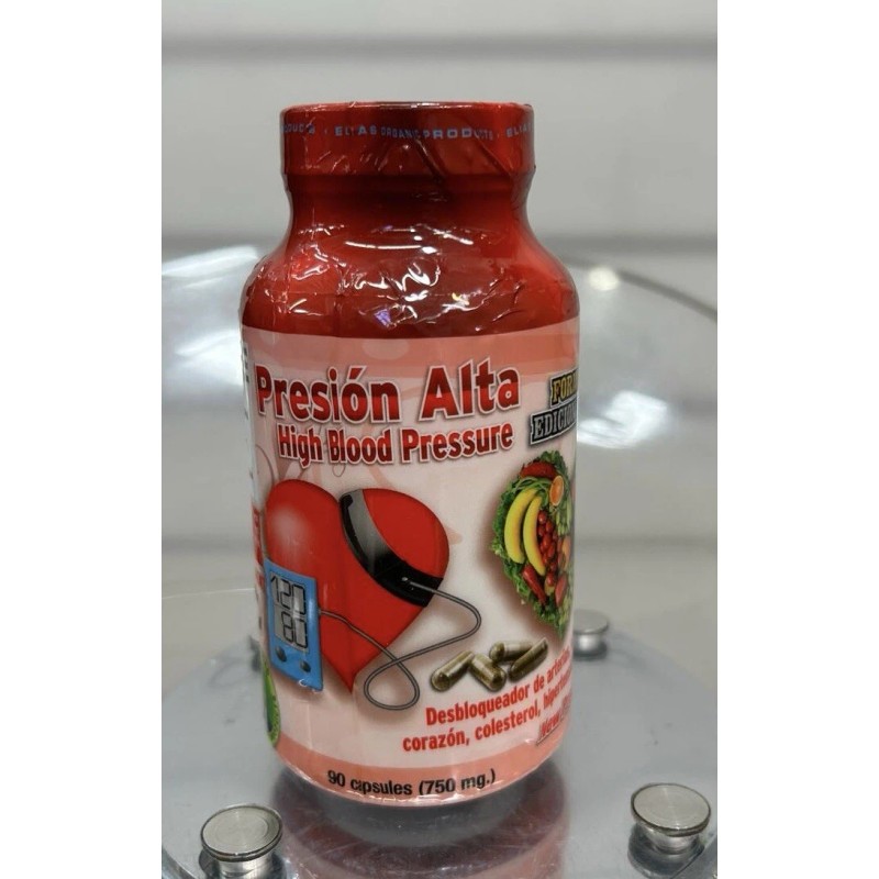 elias Presion Alta High Blood Pressure Desbloqueador de arterias 90