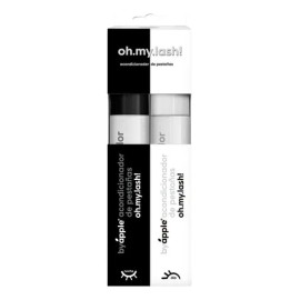 Rímel Acondicionador By Apple Oh.My.Lash! Transparente Pack 2 Pzas Crecimiento Pestañas