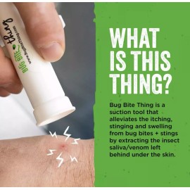 BUG BITE THING Suction Tool - Bug Bites and Bee/Wasp Stings Natural (5 Pack)