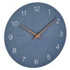 TFA Dostmann 60.3054.04 Analogue Wall Clock, Wood Effect, Quartz Movement