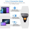 Eyoyo Wearable Finger Ring Barcode Scanner, 3-in-1 Mini USB Wired