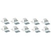 MPJ Extra Strong High Magnetic Catch - White/Nickel (10)