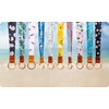 SENLLY Neck Strap Lanyard Strip with Genuine Leather for Keys,