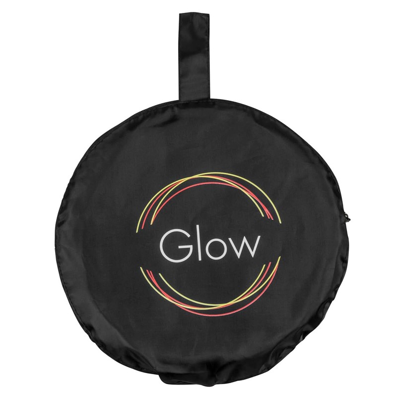 Glow 5-in-1 Collapsible Triangle Reflector with Handle (18")