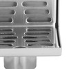 Corner Floor Drain 304 Stainless Steel Surfaces Drawing Process L