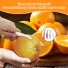 2 Pcs Orange Peeler Tool, Long-Handled Citrus Peeler for Easy