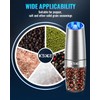 XinXu Gravity Electric Pepper and Salt Grinder Set, Salt/Pepper Mill