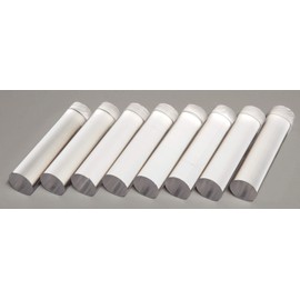 8 Pcs 3/4” OD x 3” Long Clear Acrylic Plexiglass Rod Dowels .75" Dia 19mm x 76.2mm - Plastic Peg