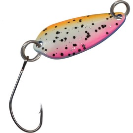 FTM Unisex - Adult 10C5200182C10 Spoon Wasp 2.9 cm 2.5 g Trout Blinker for Spin Fishing on Trout Pond, Blinker for Trout Fishing, Spoon Blinker, Colour: White/Blue, Colourful, Normal