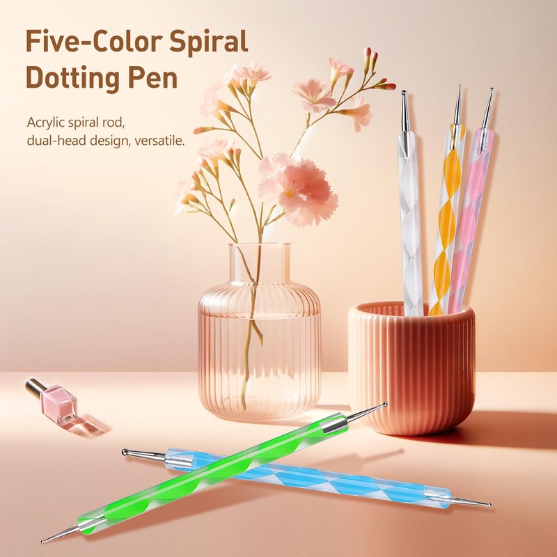 Embossing and Clay Sculpting Dotting Tool Set, Ball Stylus for