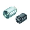 24193SUB Wheel Lock Nuts SUB (Black) 1/2 x 20, Cone
