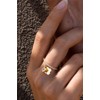 cai 360272483-1 Women's Ring 925 Sterling Silver Shiny Zirconia Yellow,