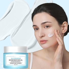 Crema Hidratante de Ceramida para Cara y Cuerpo, Alivia el Enrojecimiento y la Opacidad, Fórmula Anti-Envejecimiento, Repara y Fortalece la Barrera Cutánea