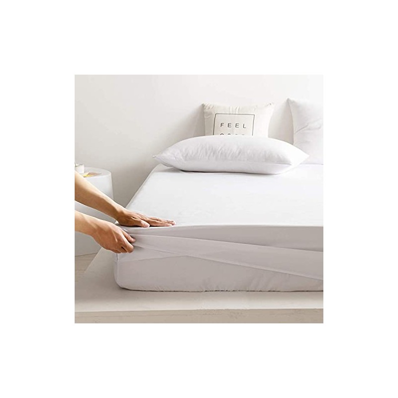 Deep Fitted Double Bed Sheets 100% Cotton 200 Thread Count