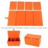 Camera Bag Waterproof Dustproof Detachable Shockproof SLR Camera Lens BagOrange
