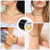 Black Elastic Stretchy String , Paxcoo Stretch Bead Cord for
