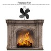 Stove Fan Rust Resistant Effective Practical Quiet Automatic Operation Heat