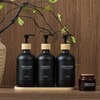 Shampoo and Conditioner Dispenser,16.9oz Set of 3 Plastic Refillable Shower