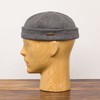Sterkowski Men's Wool Beanie Docker Cap UK 7 5/8 Grey