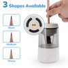 Umimile Fully Automatic Pencil Sharpener - Hands-Free Electric Pencil Sharpener