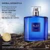 L'bel - Set Bleu Intense, Bleu Glacial Y Bolsa De