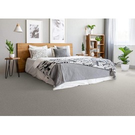 Smart Squares Easy Street Premium Plush Carpet Tiles, Made in USA – 8x8 Peel and Stick Floor Tiles with Attached Padding – Seamless DIY Carpet Squares (0.44 Sq Ft, Sample, 858 Acorn)