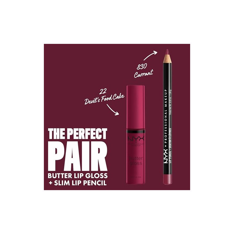 NYX PROFESSIONAL MAKEUP Butter Gloss - Brillo de labios no