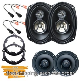 Cerwin Vega 6.5" 300Watt | 6x9" 350Watt Speakers & install kit for 2000-2015 Nissan Xterra