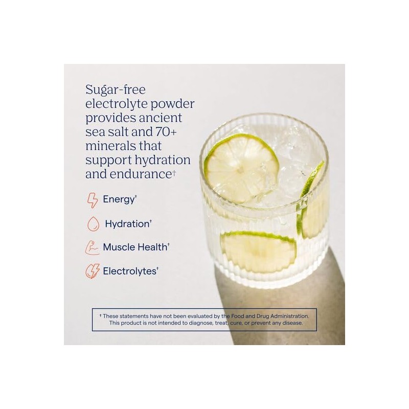Trace Minerals- “ZeroLyte (Citrus Salado) | Mezcla de bebida en