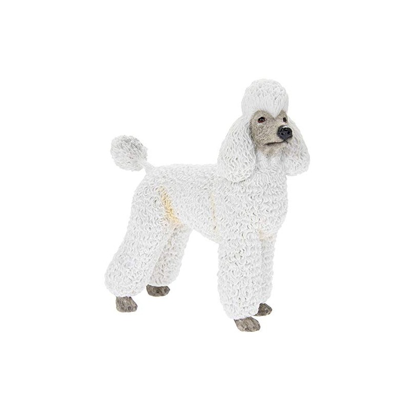 The Leonardo Collection Large White Poodle By Leonardo Dog Studies