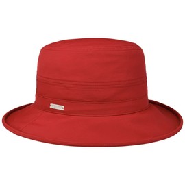 Seeberger Anti-Rain Cloche Hat Women, darkred