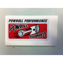 Blue Vintage Powroll reproduction decal XR Z50 CT70 ATC 70 75 80 200 350 CB XT IT