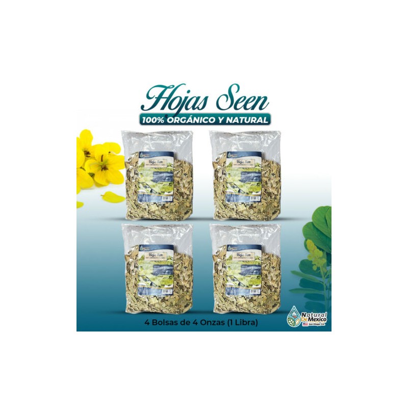 Natural de Mexico USA Hoja Sen Herbal Tea 1 Lb-453g