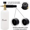 Foam Cannon Short Pressure Washer Gun 1/4 Inch Quick Connector,