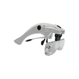 Lupa Anteojo Visor Con LED Aumento 1 a 3.5x 9892B2 OBI