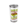 Dubai Chocolate Stainless Steel Insulated Tumbler