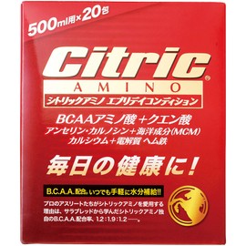 Citric AMINO 8157 Beauty and Health, Everyday Condition, 0.2 oz (6 g) x 20 Packs