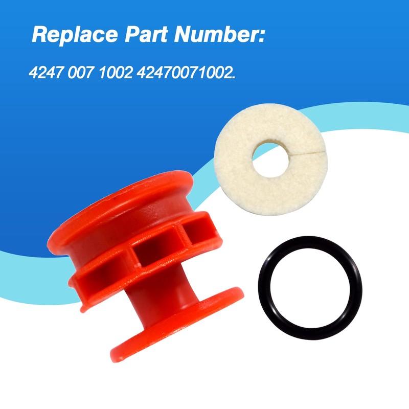 CULMKARI Pump Piston Seal Kit Fits for Stihl SG20 Backpack