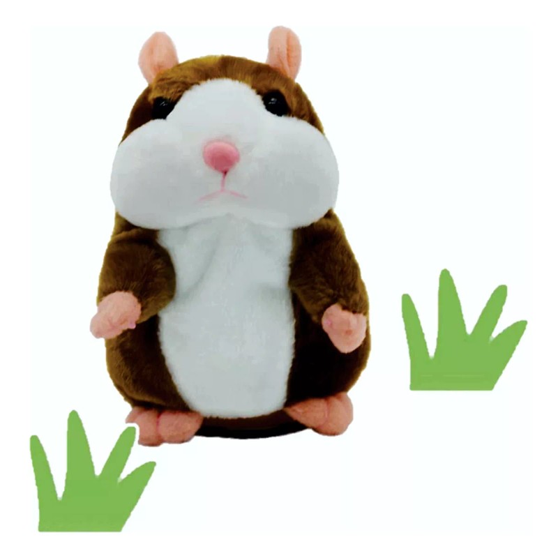 Propia Hamsters Parla Habla Repite Voz Juguete Robot Brinca Mascota