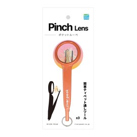 river peak ORANGE Pintrenics Pocket Magnifier