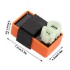 Orange CDI Ignition Coil 1 PC, MASO CDI Ignition Box,