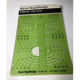Berol RapiDesign Large Ellipse R 400-45