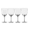 Oneida Mingle Wine Glasses, Set of 4, 4 Count, Clear