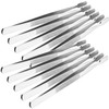 Baluue 30pcs Lash Tweezers Ergonomic Precision Tools for Crafting Eyelash